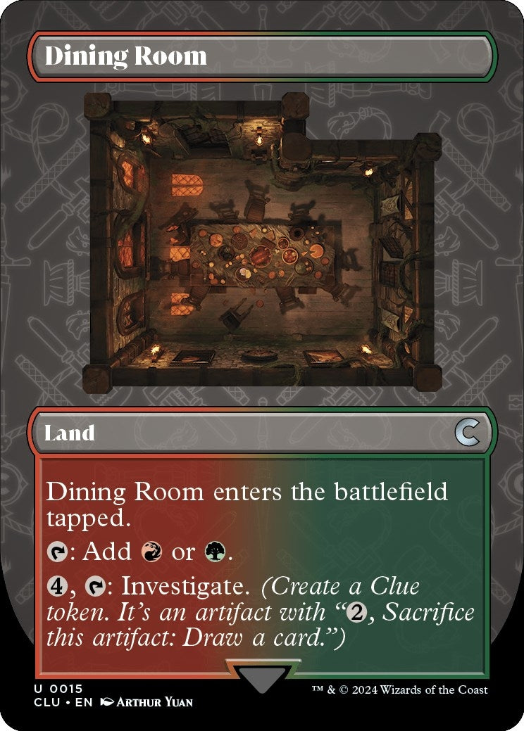 Image for Dining Room (Borderless) (15) (CLU) - Magic: The Gathering