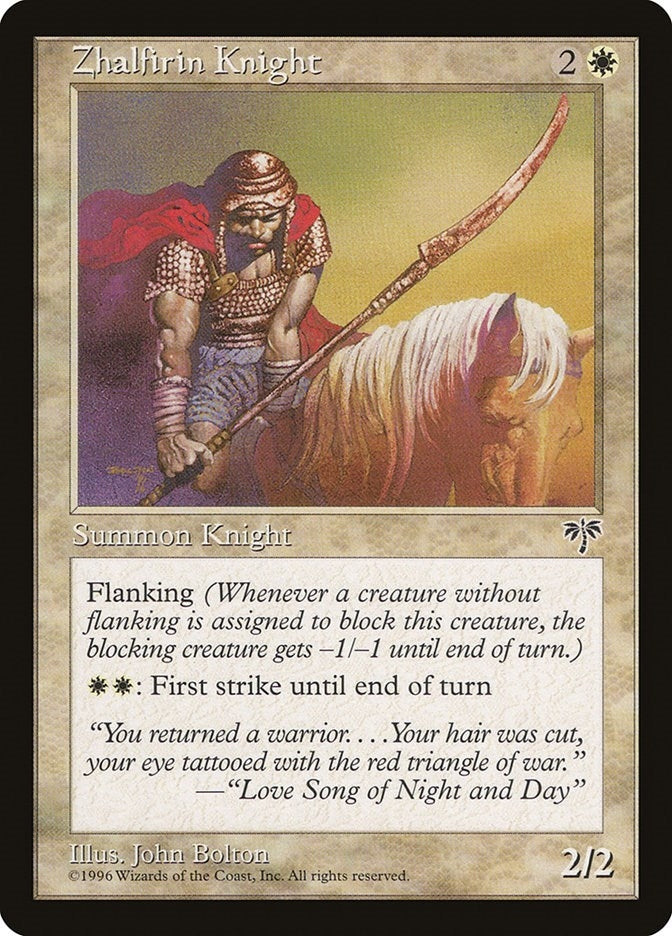 Image for Zhalfirin Knight (MIR) - Magic: The Gathering