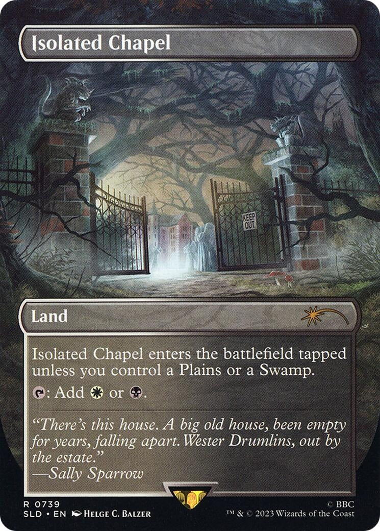 Image for Isolated Chapel (739) (SLD) - Magic: The Gathering