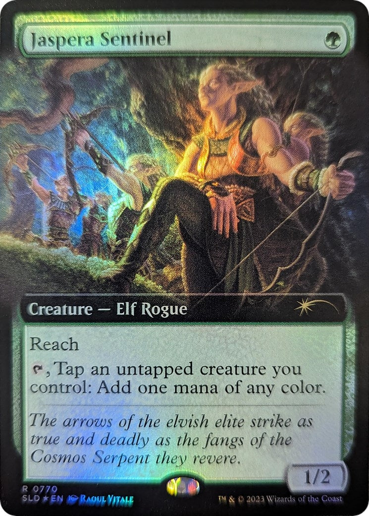 Image for Jaspera Sentinel (Extended Art) (770) (SLD) - Magic: The Gathering