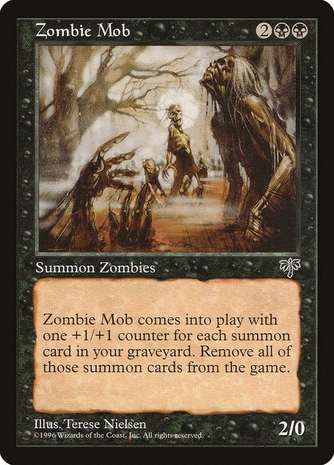 Image for Zombie Mob (MIR) - Magic: The Gathering
