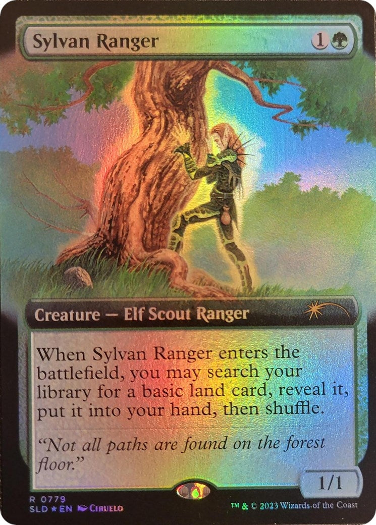 Image for Sylvan Ranger (Extended Art) (779) (SLD) - Magic: The Gathering
