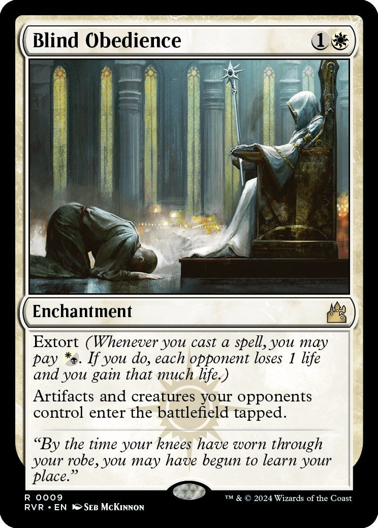 Image for Blind Obedience (9) (RVR) - Magic: The Gathering