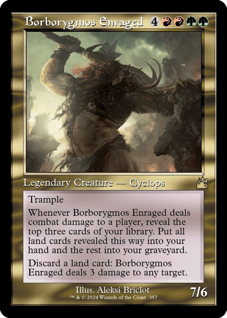 Image for Borborygmos Enraged (Retro Frame) (357) (RVR) - Magic: The Gathering