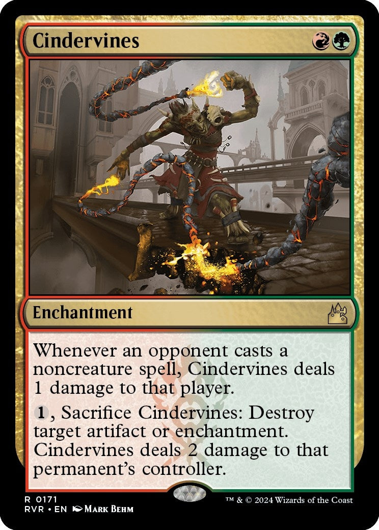 Image for Cindervines (171) (RVR) - Magic: The Gathering