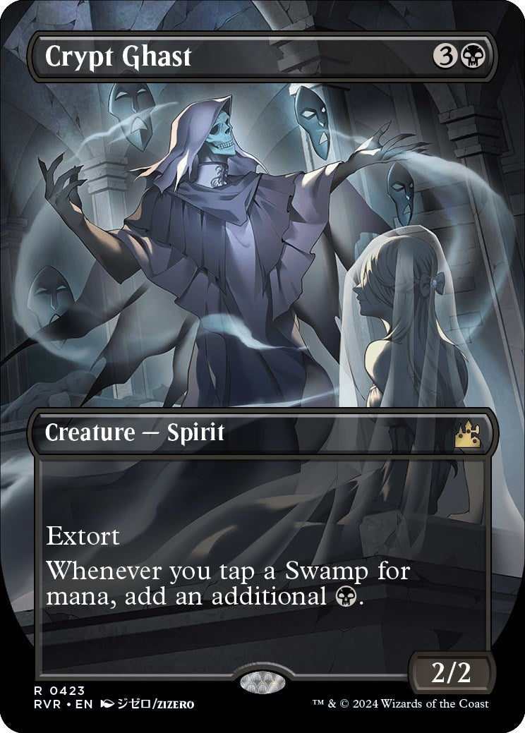 Image for Crypt Ghast (Anime Borderless) (423) (RVR) - Magic: The Gathering