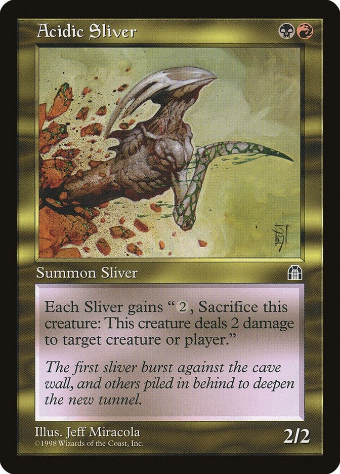 Image for Acidic Sliver (STH) - Magic: The Gathering