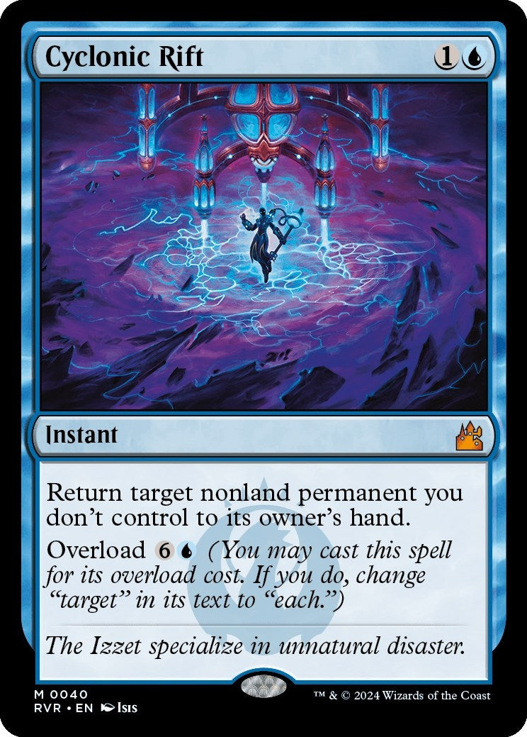 Image for Cyclonic Rift (40) (RVR) - Magic: The Gathering