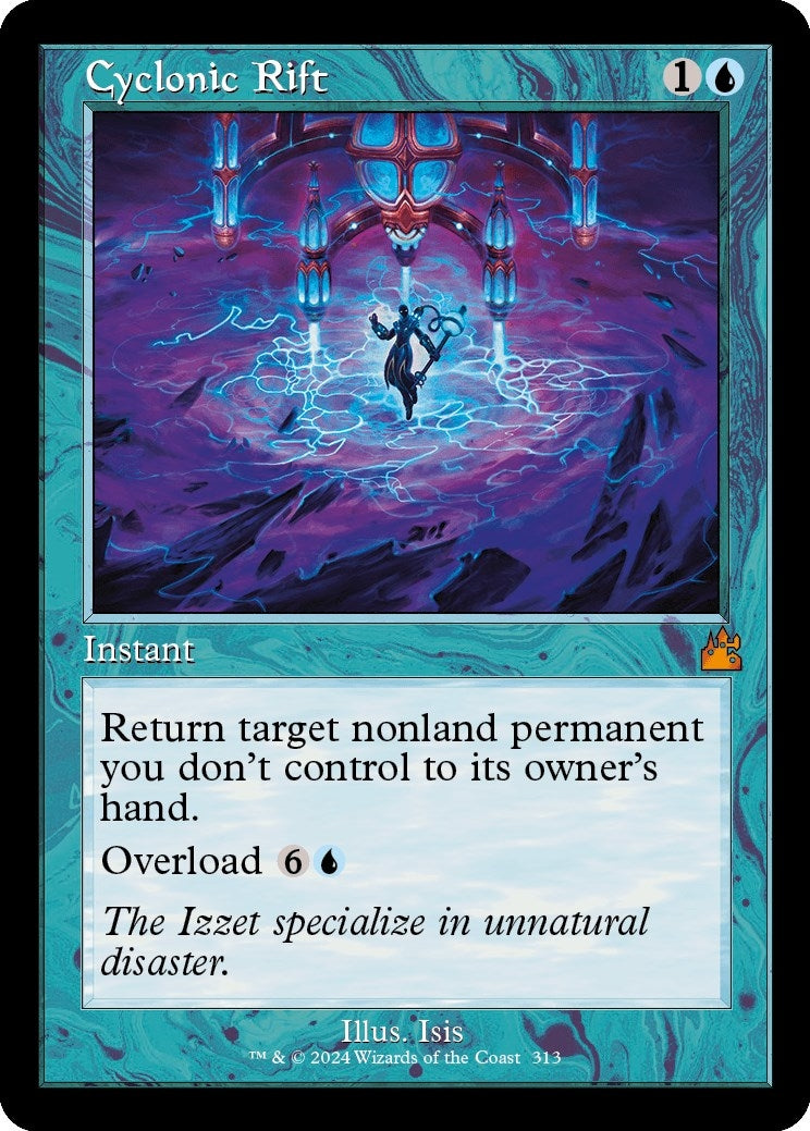 Image for Cyclonic Rift (Retro Frame) (313) (RVR) - Magic: The Gathering