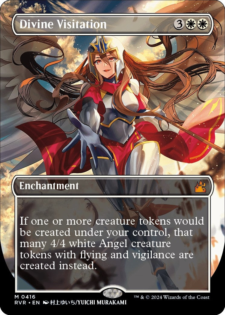 Image for Divine Visitation (Anime Borderless) (416) (RVR) - Magic: The Gathering