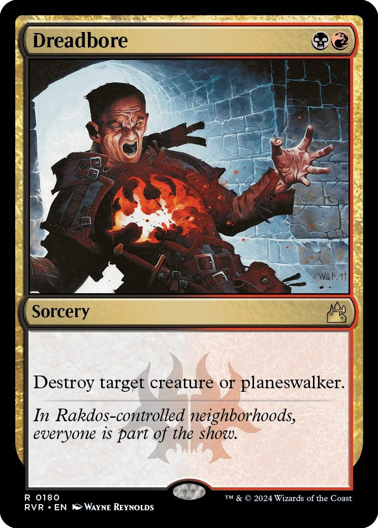 Image for Dreadbore (180) (RVR) - Magic: The Gathering
