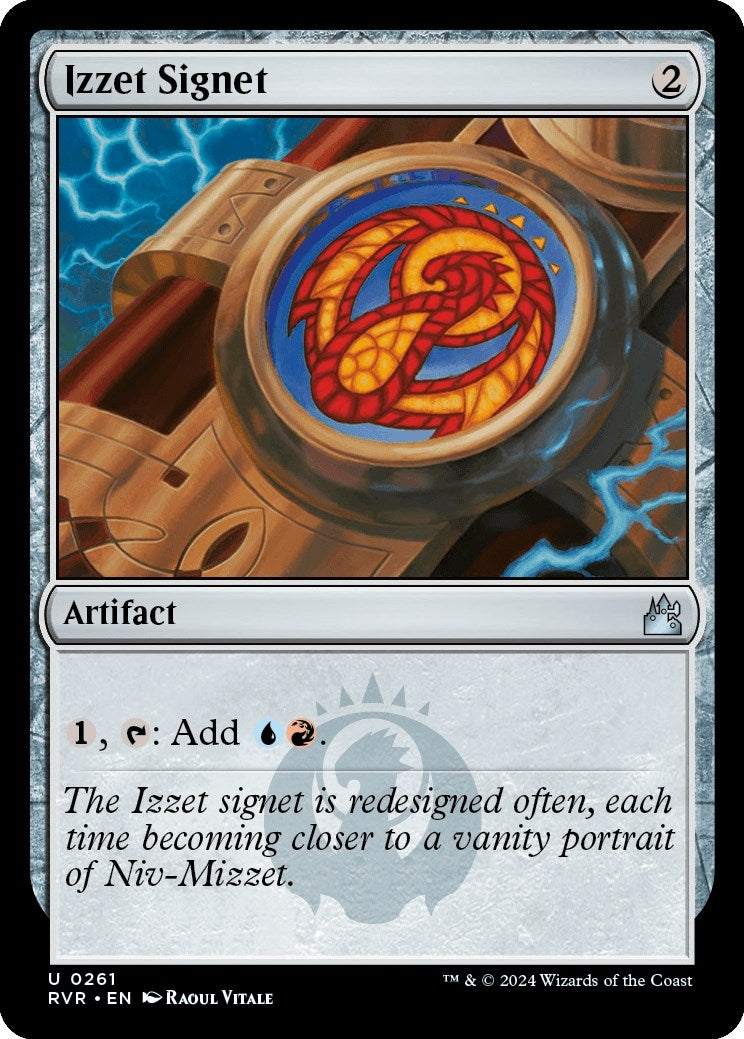 Image for Izzet Signet (261) (RVR) - Magic: The Gathering
