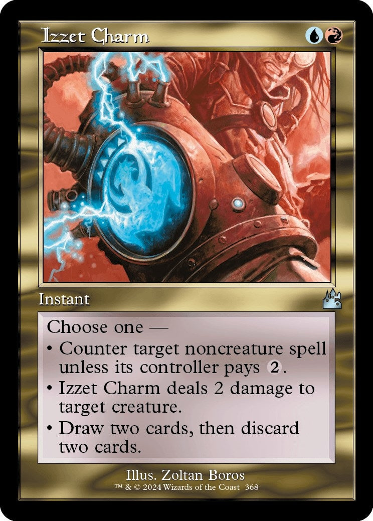 Image for Izzet Charm (Retro Frame) (368) (RVR) - Magic: The Gathering