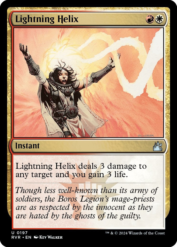 Image for Lightning Helix (197) (RVR) - Magic: The Gathering
