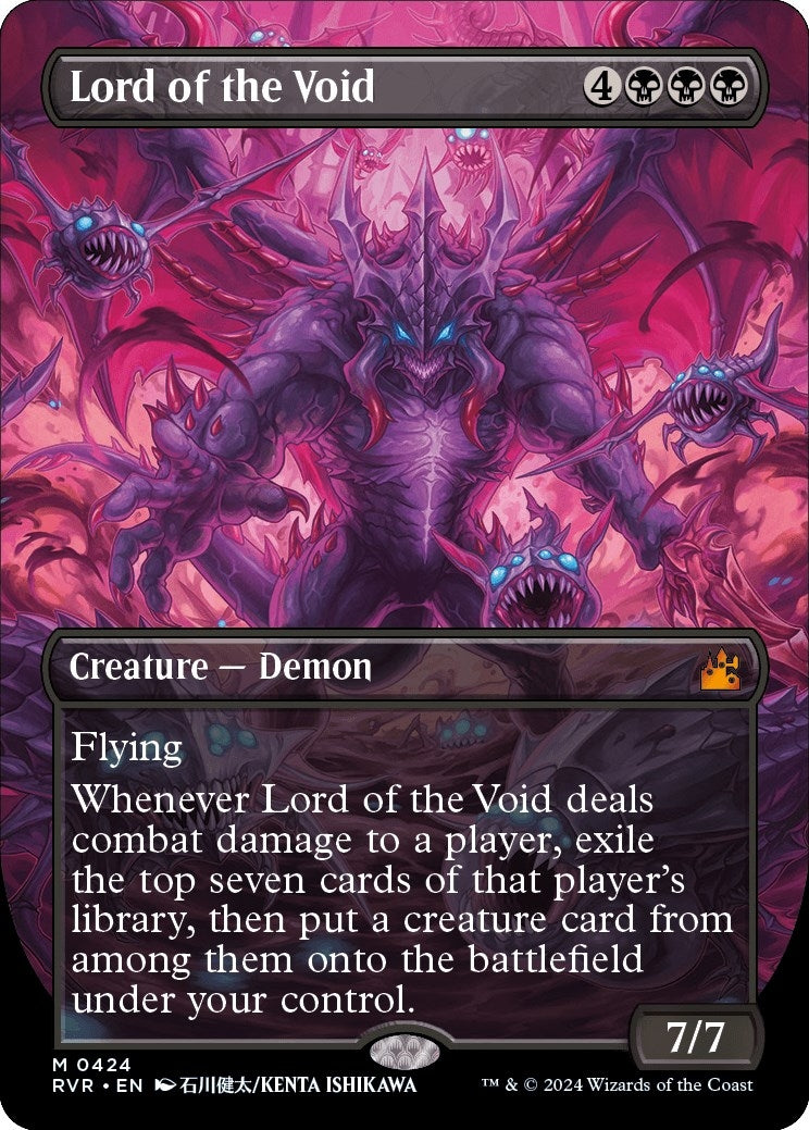Image for Lord of the Void (Anime Borderless) (424) (RVR) - Magic: The Gathering