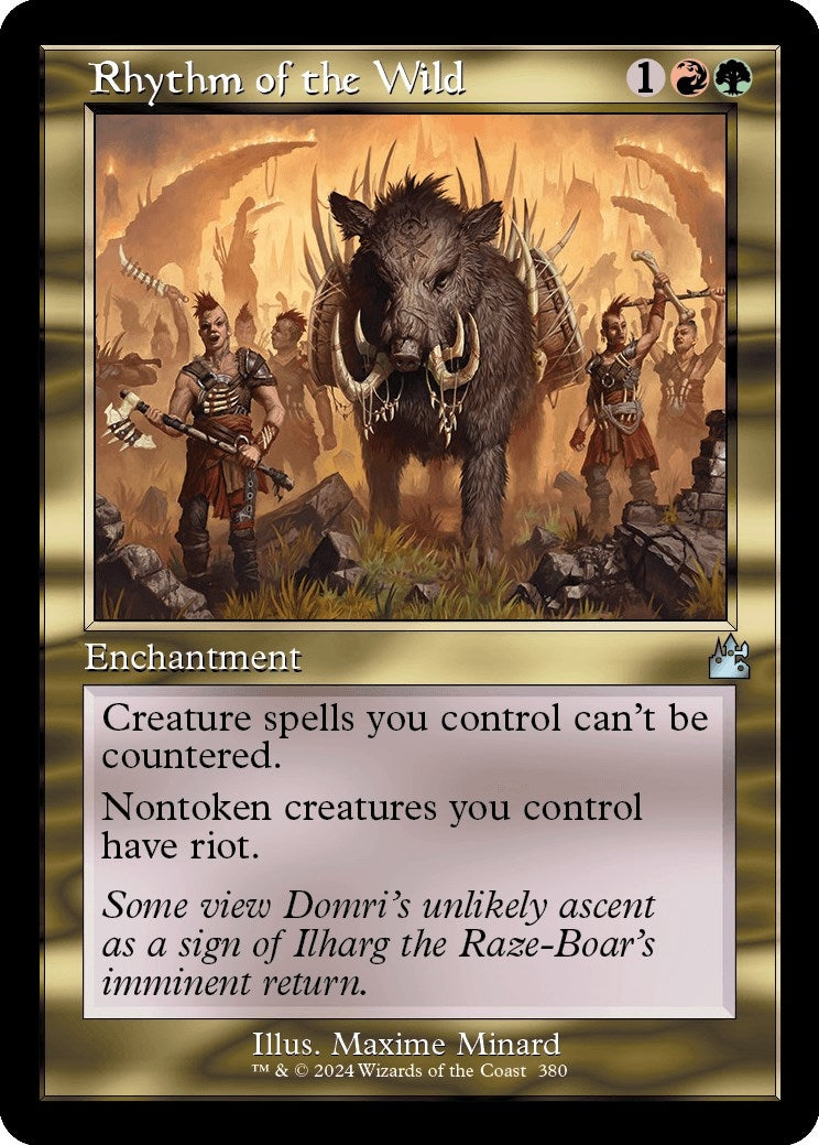 Image for Rhythm of the Wild (Retro Frame) (380) (RVR) - Magic: The Gathering