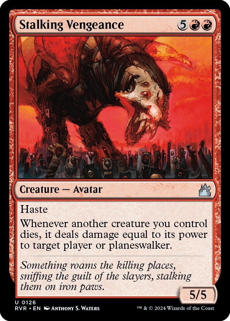 Image for Stalking Vengeance (126) (RVR) - Magic: The Gathering
