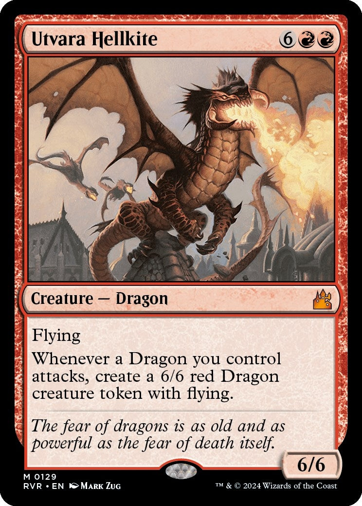 Image for Utvara Hellkite (129) (RVR) - Magic: The Gathering