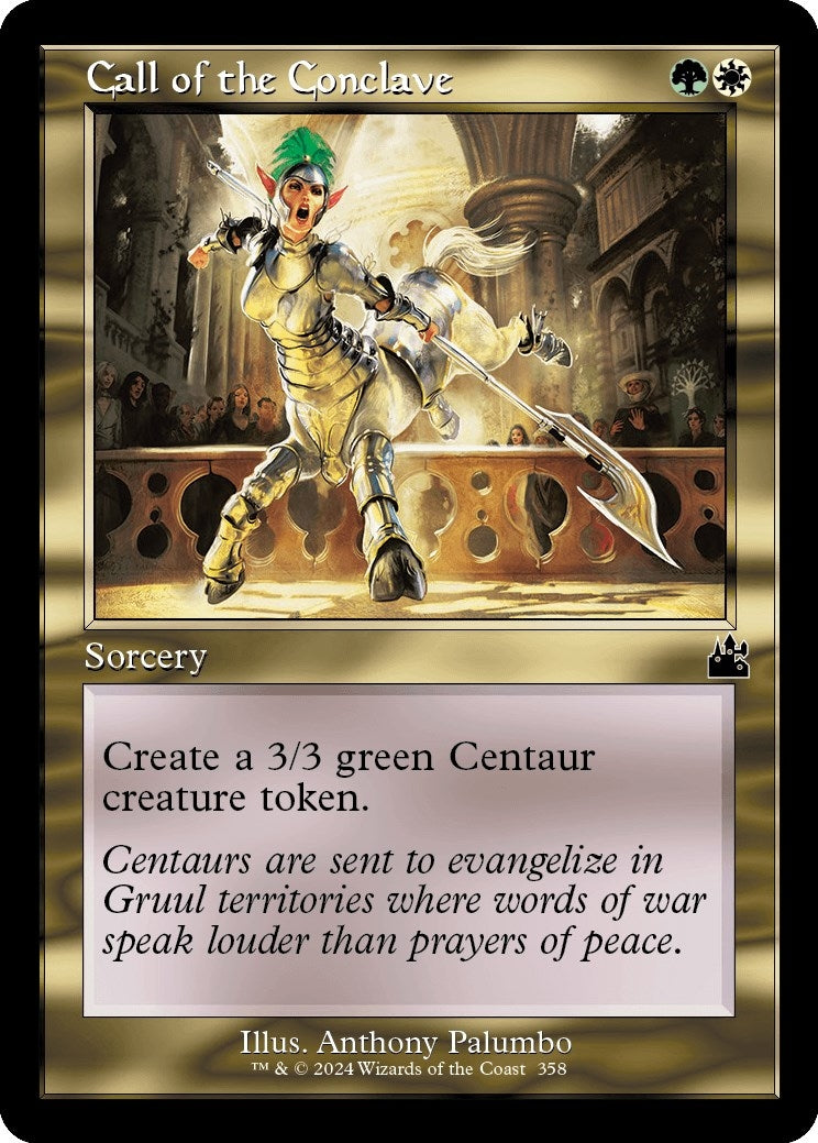 Image for Call of the Conclave (Retro Frame) (358) (RVR) - Magic: The Gathering
