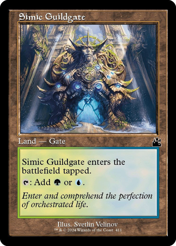 Image for Simic Guildgate (Retro Frame) (411) (RVR) - Magic: The Gathering