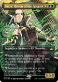 Image for Savra, Queen of the Golgari (Anime Borderless) (440) (RVR) - Magic: The Gathering