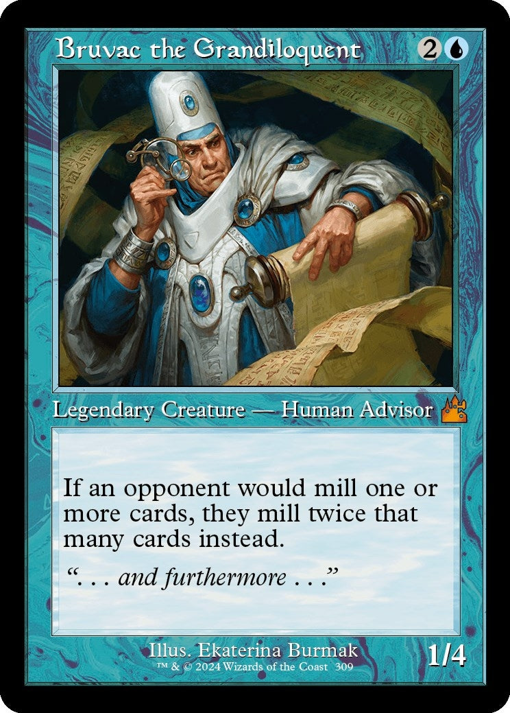 Image for Bruvac the Grandiloquent (Retro Frame) (309) (RVR) - Magic: The Gathering