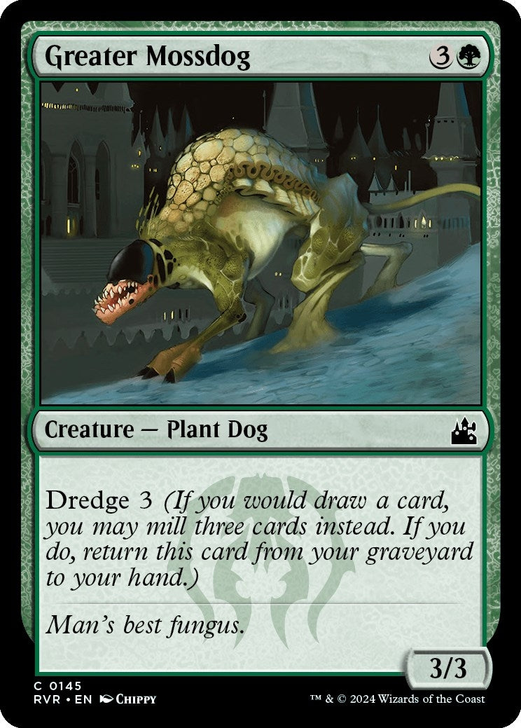 Image for Greater Mossdog (145) (RVR) - Magic: The Gathering