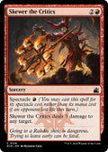 Image for Skewer the Critics (124) (RVR) - Magic: The Gathering