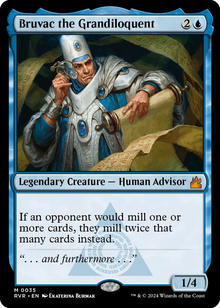 Image for Bruvac the Grandiloquent (35) (RVR) - Magic: The Gathering