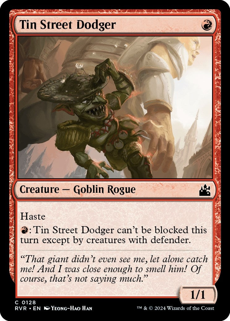 Image for Tin Street Dodger (128) (RVR) - Magic: The Gathering