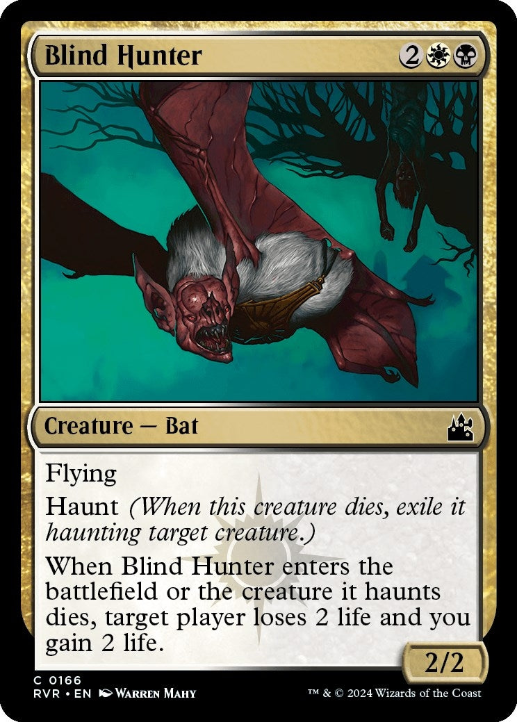 Image for Blind Hunter (166) (RVR) - Magic: The Gathering