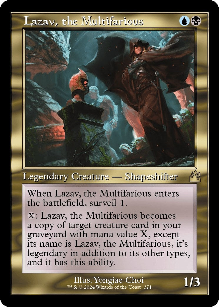 Image for Lazav, the Multifarious (Retro Frame) (371) (RVR) - Magic: The Gathering