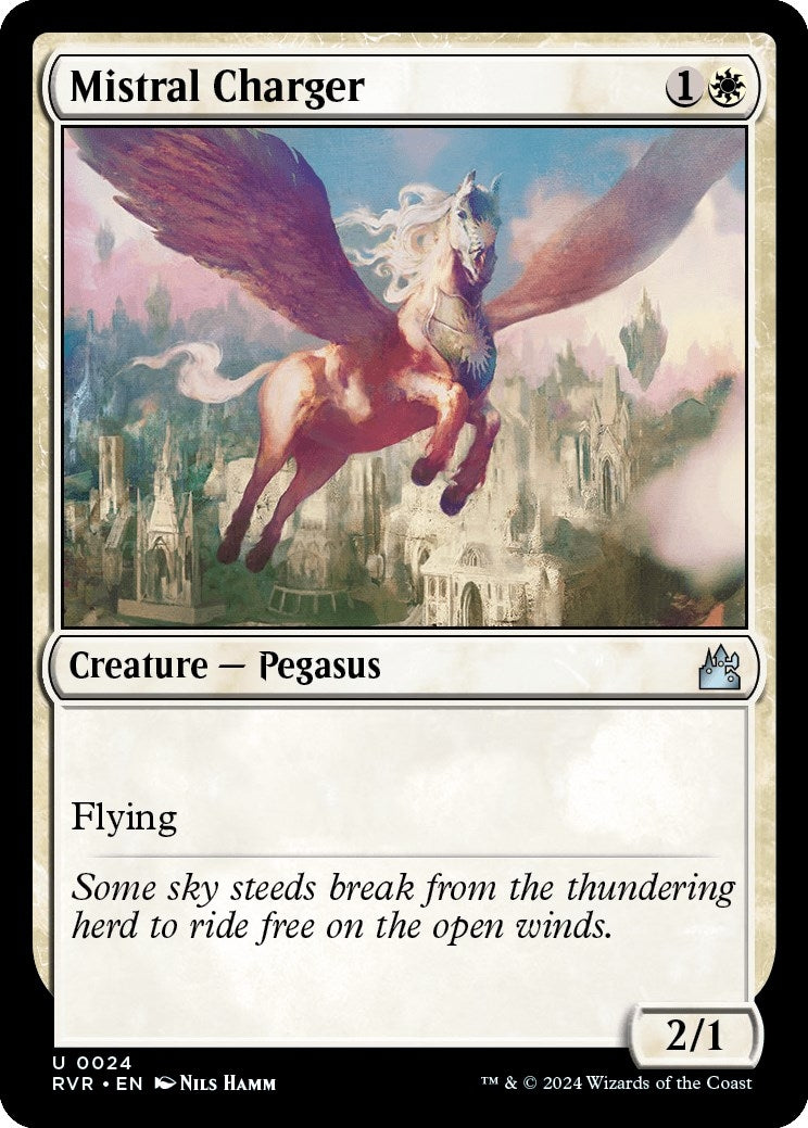 Image for Mistral Charger (24) (RVR) - Magic: The Gathering