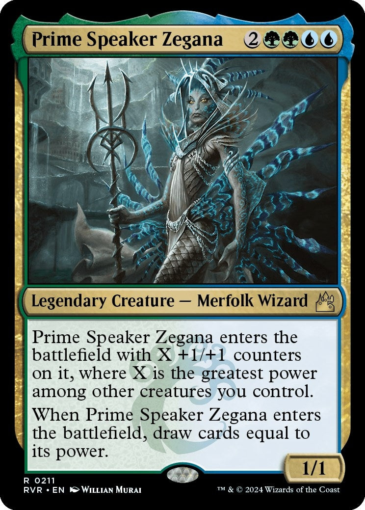 Image for Prime Speaker Zegana (211) (RVR) - Magic: The Gathering