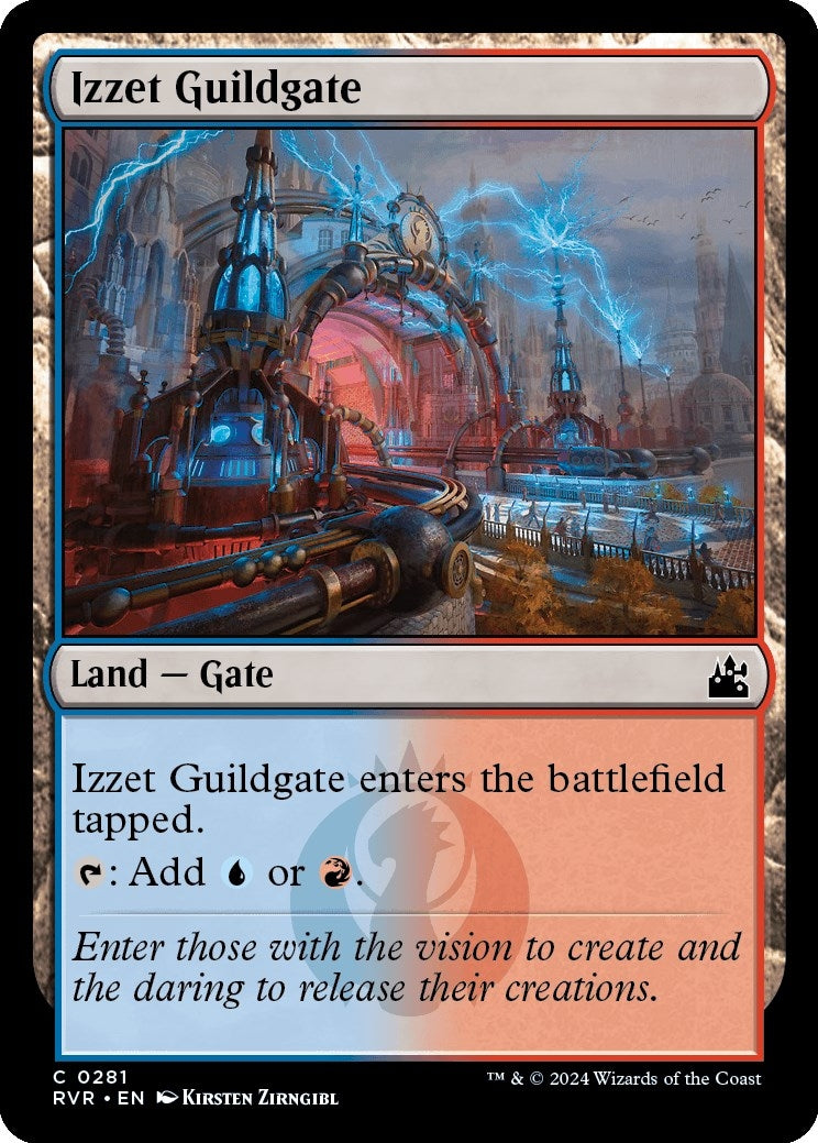 Image for Izzet Guildgate (281) (RVR) - Magic: The Gathering