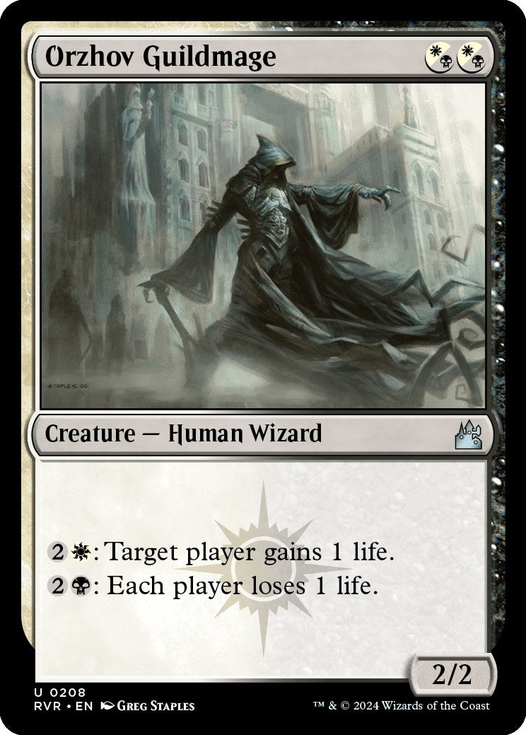 Image for Orzhov Guildmage (208) (RVR) - Magic: The Gathering