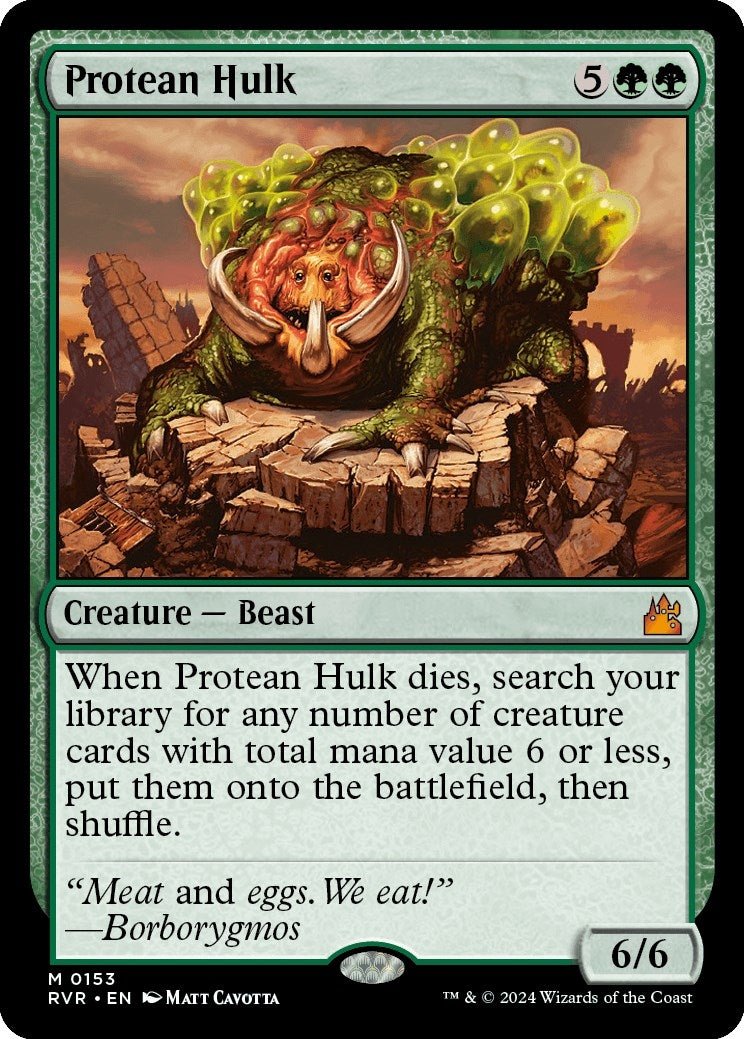Image for Protean Hulk (153) (RVR) - Magic: The Gathering