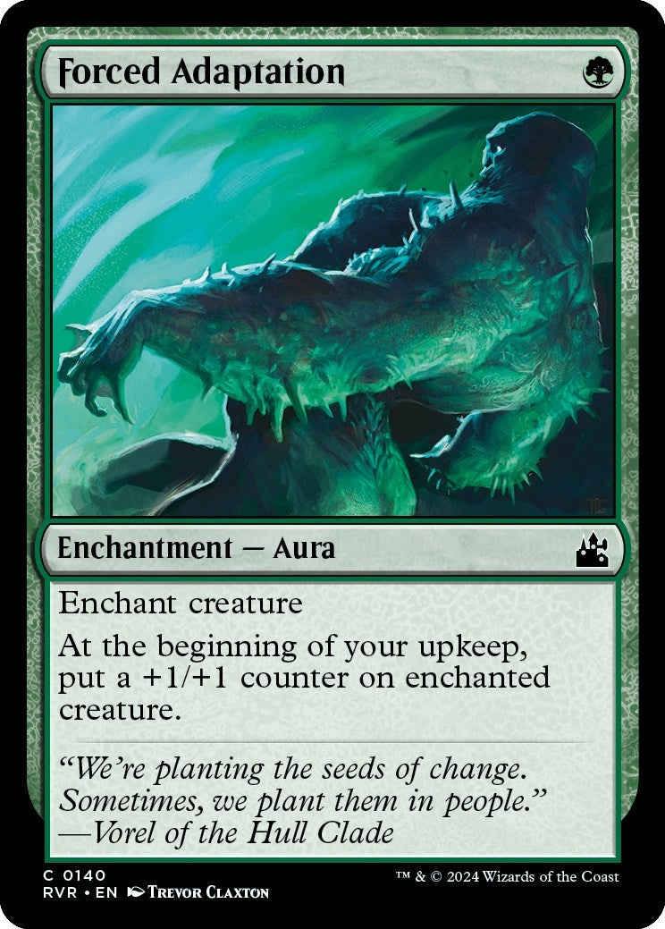 Image for Forced Adaptation (140) (RVR) - Magic: The Gathering