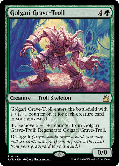 Golgari Grave-Troll (144) (RVR)