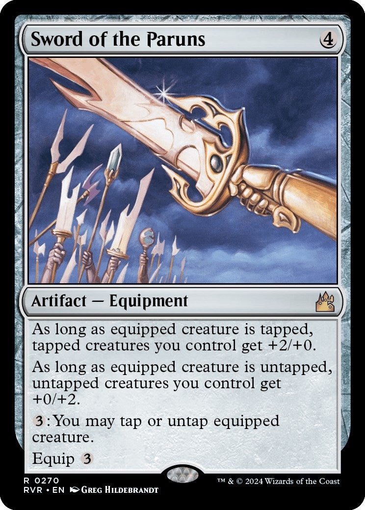 Image for Sword of the Paruns (270) (RVR) - Magic: The Gathering