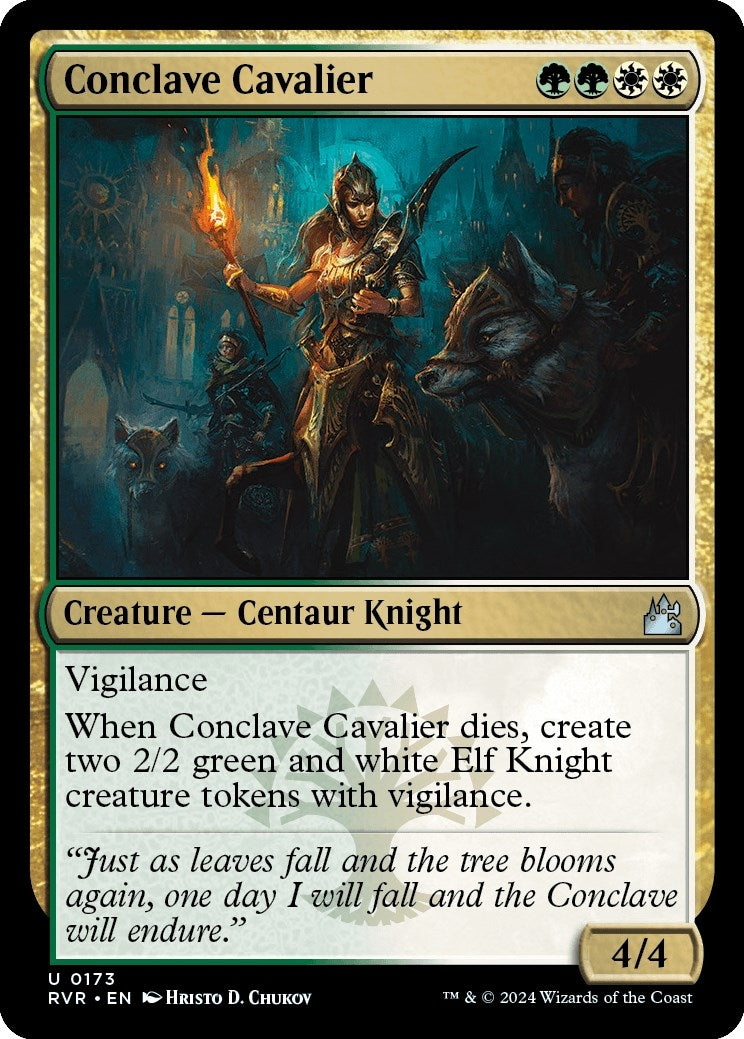 Image for Conclave Cavalier (173) (RVR) - Magic: The Gathering