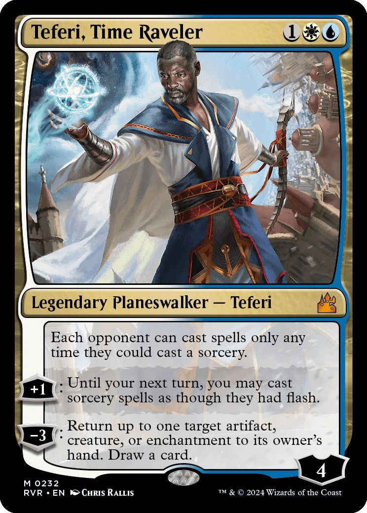 Image for Teferi, Time Raveler (232) (RVR) - Magic: The Gathering