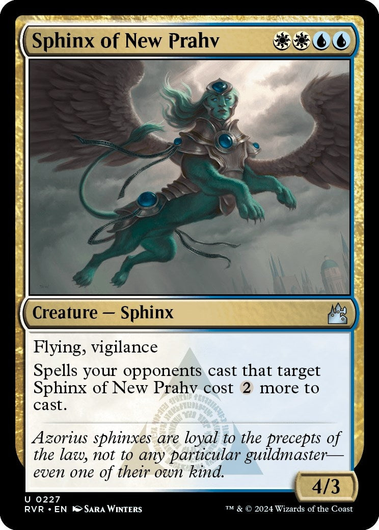 Image for Sphinx of New Prahv (227) (RVR) - Magic: The Gathering