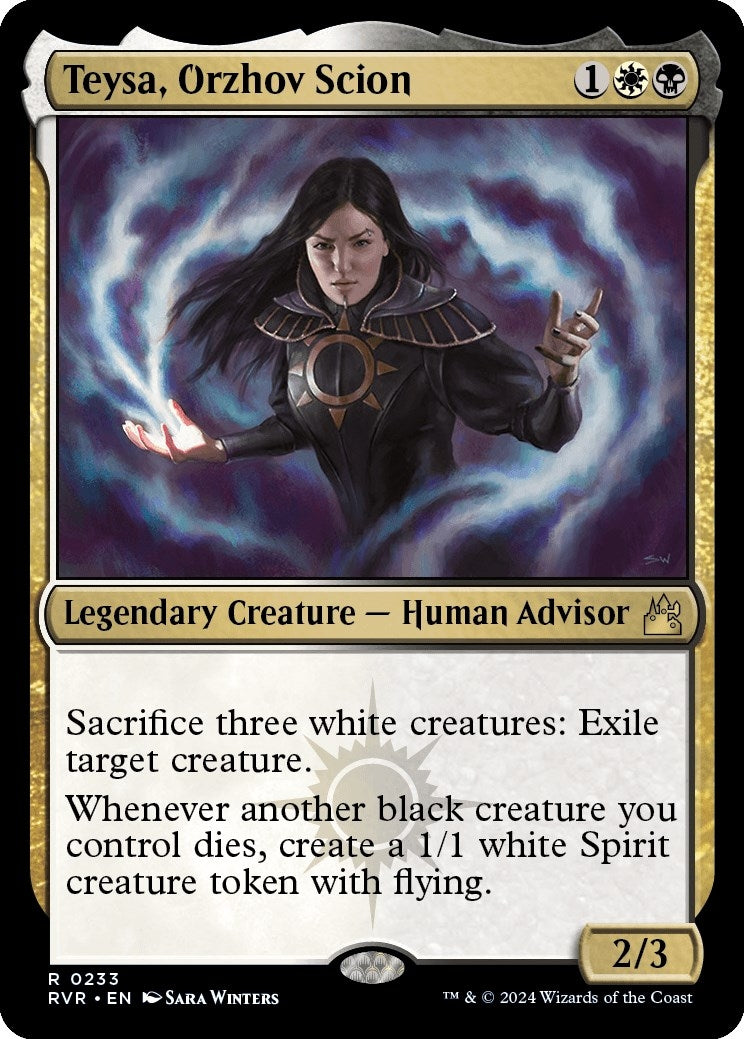 Image for Teysa, Orzhov Scion (233) (RVR) - Magic: The Gathering