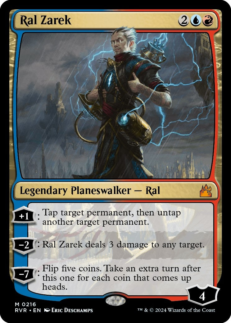 Image for Ral Zarek (216) (RVR) - Magic: The Gathering