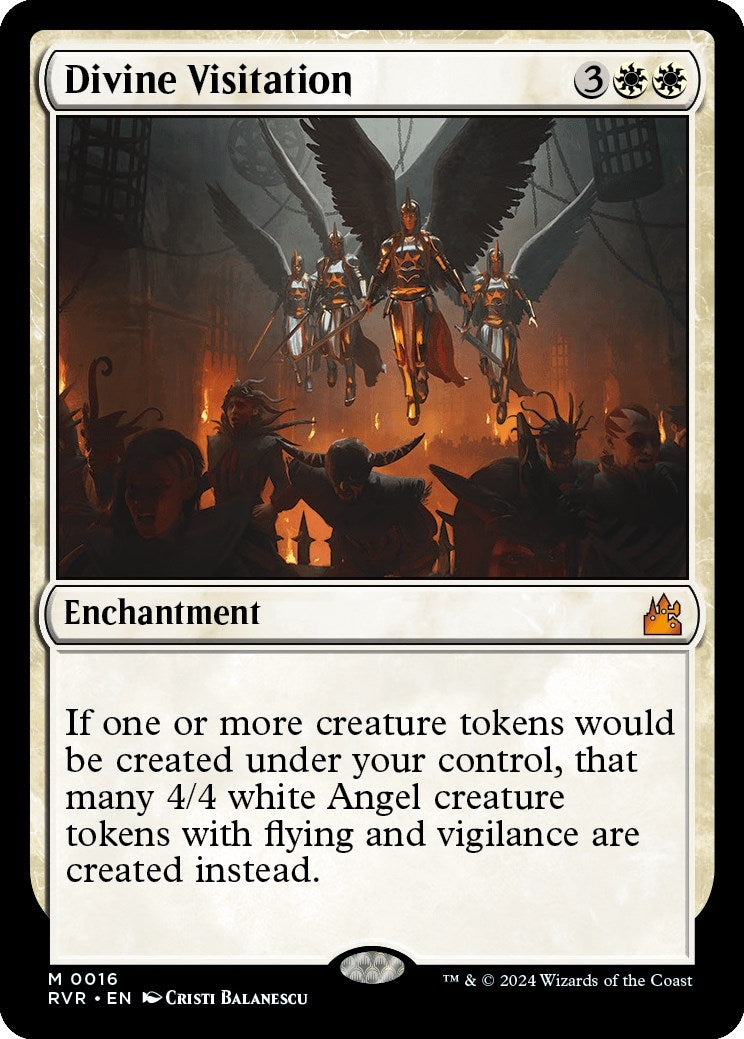 Image for Divine Visitation (16) (RVR) - Magic: The Gathering