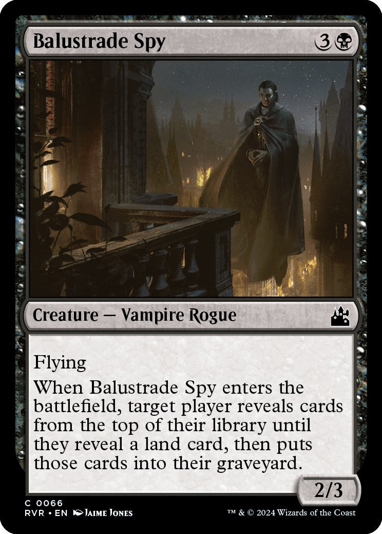 Image for Balustrade Spy (66) (RVR) - Magic: The Gathering