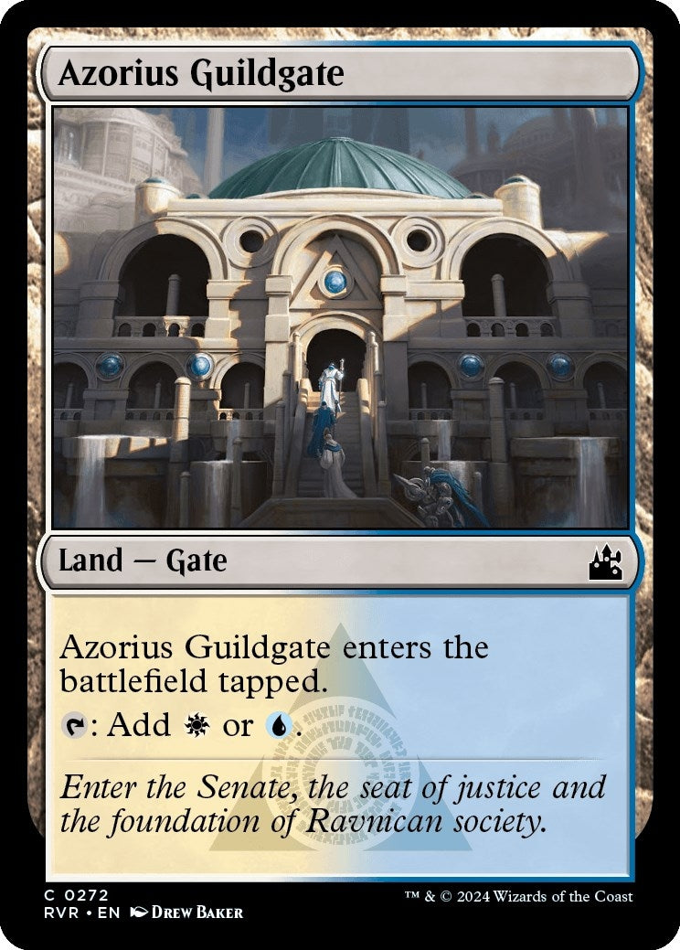 Image for Azorius Guildgate (272) (RVR) - Magic: The Gathering