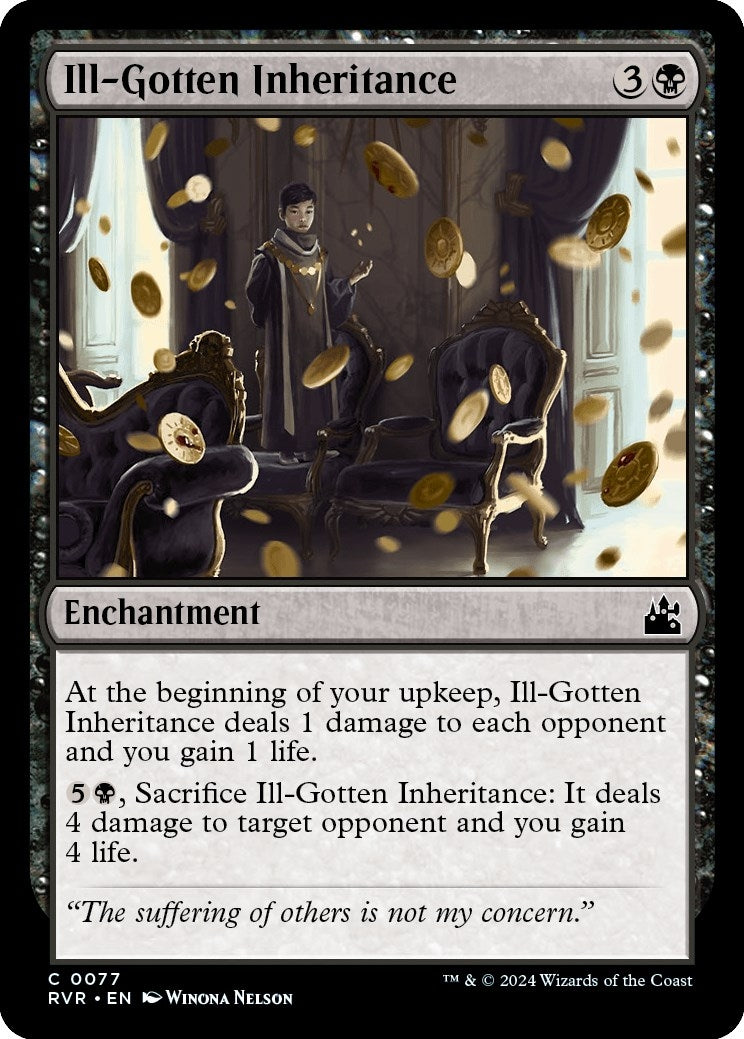 Image for Ill-Gotten Inheritance (77) (RVR) - Magic: The Gathering