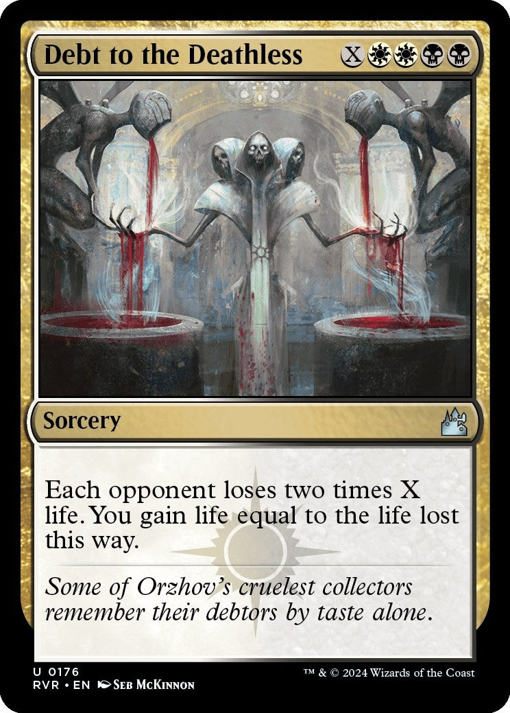 Image for Debt to the Deathless (176) (RVR) - Magic: The Gathering
